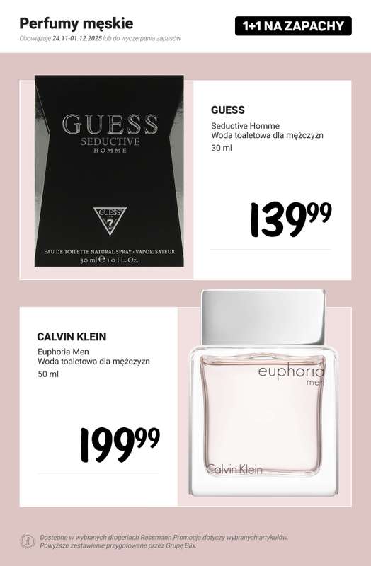 Rossmann - gazetka promocyjna 1+1 na zapachy! od poniedziałku 24.11 do poniedziałku 01.12 - strona 6