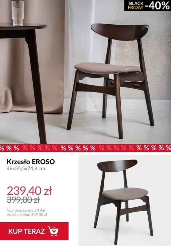 Homla - gazetka promocyjna Do -40% na meble od poniedziałku 24.11 do niedzieli 30.11 - strona 9