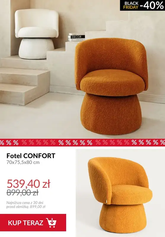 Homla - gazetka promocyjna Do -40% na meble od poniedziałku 24.11 do niedzieli 30.11 - strona 4