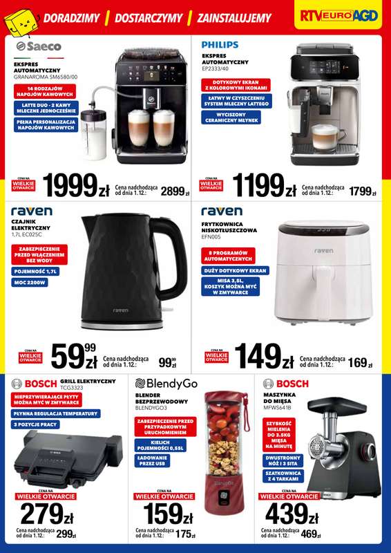 RTV EURO AGD - gazetka promocyjna WIELKIE OTWARCIE - CIECHANÓW od czwartku 27.11 do soboty 29.11 - strona 5