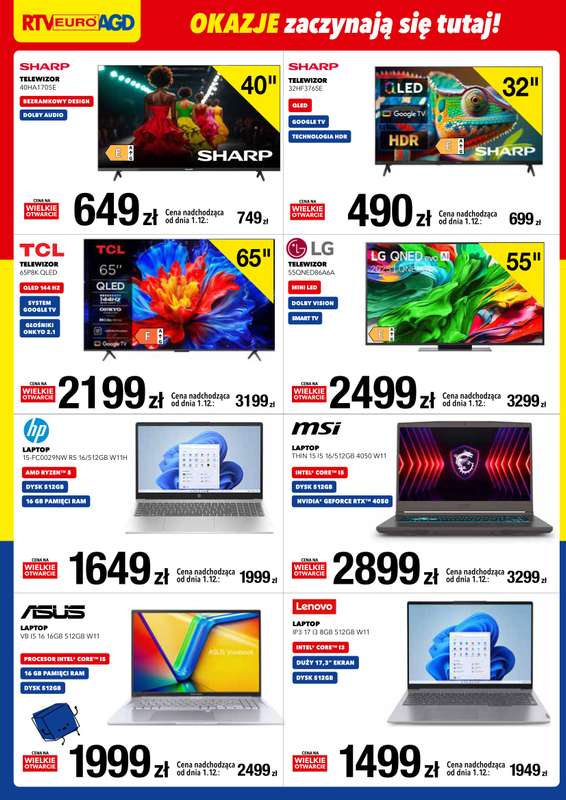 RTV EURO AGD - gazetka promocyjna WIELKIE OTWARCIE - CIECHANÓW od czwartku 27.11 do soboty 29.11 - strona 2