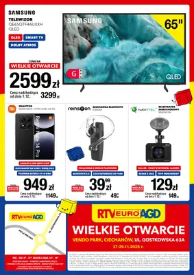 RTV EURO AGD - gazetka promocyjna WIELKIE OTWARCIE - CIECHANÓW od czwartku 27.11 do soboty 29.11 - strona 8