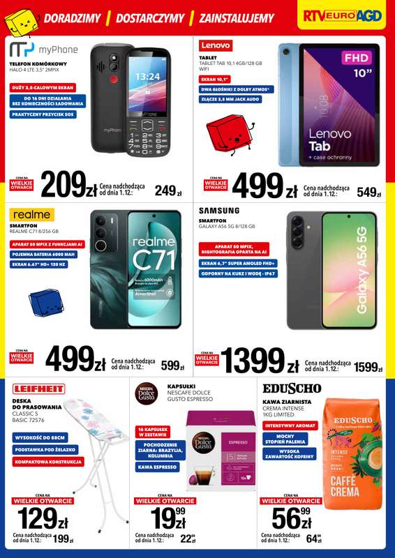 RTV EURO AGD - gazetka promocyjna WIELKIE OTWARCIE - CIECHANÓW od czwartku 27.11 do soboty 29.11 - strona 7