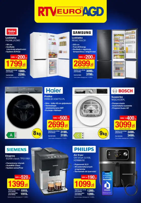 RTV EURO AGD - gazetka promocyjna BLACK FRIDAY WEEKS od wtorku 25.11 do poniedziałku 01.12 - strona 3