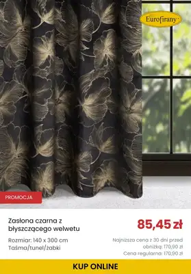 Eurofirany - gazetka promocyjna Do -50% na Black Friday od poniedziałku 24.11 do poniedziałku 01.12 - strona 9