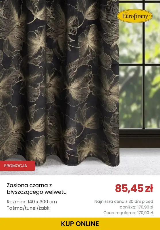 BLACK FRIDAY - gazetka promocyjna Eurofirany | Do -50% na tysiące produktów od poniedziałku 24.11 do poniedziałku 01.12 - strona 9