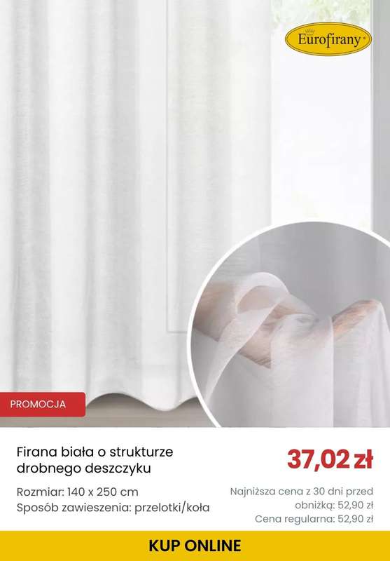 BLACK FRIDAY - gazetka promocyjna Eurofirany | Do -50% na tysiące produktów od poniedziałku 24.11 do poniedziałku 01.12 - strona 2