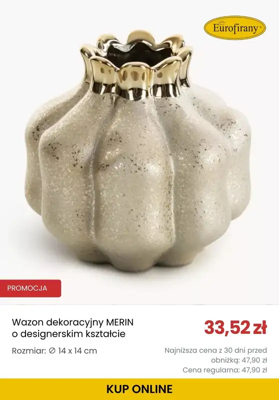 BLACK FRIDAY - gazetka promocyjna Eurofirany | Do -50% na tysiące produktów od poniedziałku 24.11 do poniedziałku 01.12 - strona 11