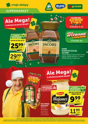 Groszek - gazetka promocyjna Gazetka Supermarket  do wtorku 09.12