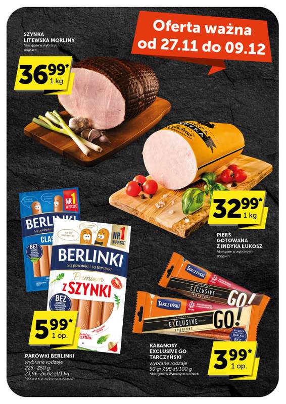 Groszek - gazetka promocyjna Gazetka Supermarket  do wtorku 09.12 - strona 39