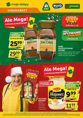 Groszek - gazetka promocyjna Gazetka Minimarket  do wtorku 09.12