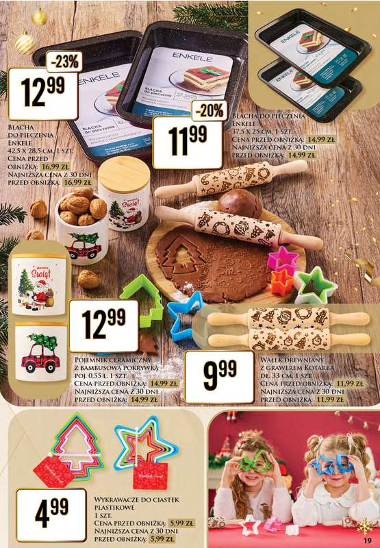 Dino - gazetka promocyjna Katalog Spełniamy marzenia od poniedziałku 24.11 do niedzieli 07.12 - strona 19