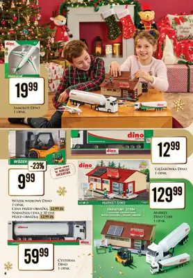 Dino - gazetka promocyjna Katalog Spełniamy marzenia od poniedziałku 24.11 do niedzieli 07.12 - strona 4