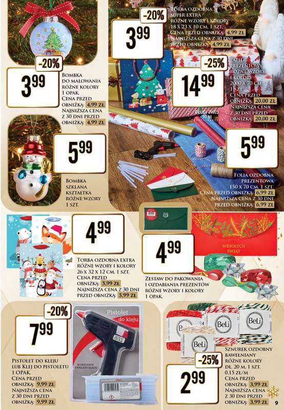 Dino - gazetka promocyjna Katalog Spełniamy marzenia od poniedziałku 24.11 do niedzieli 07.12 - strona 9