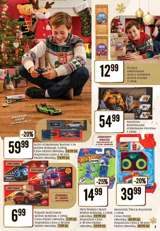 Dino - gazetka promocyjna Katalog Spełniamy marzenia od poniedziałku 24.11 do niedzieli 07.12 - strona 3