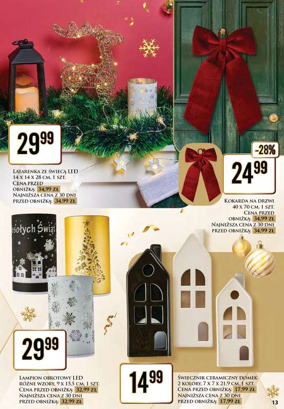 Dino - gazetka promocyjna Katalog Spełniamy marzenia od poniedziałku 24.11 do niedzieli 07.12 - strona 13