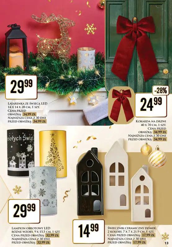 Dino - gazetka promocyjna Katalog Spełniamy marzenia od poniedziałku 24.11 do niedzieli 07.12 - strona 13