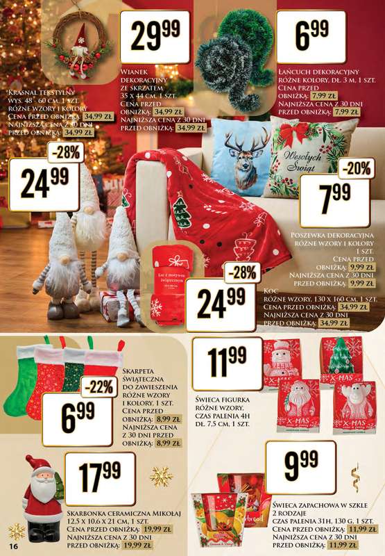Dino - gazetka promocyjna Katalog Spełniamy marzenia od poniedziałku 24.11 do niedzieli 07.12 - strona 16