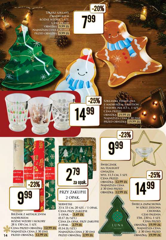 Dino - gazetka promocyjna Katalog Spełniamy marzenia od poniedziałku 24.11 do niedzieli 07.12 - strona 14