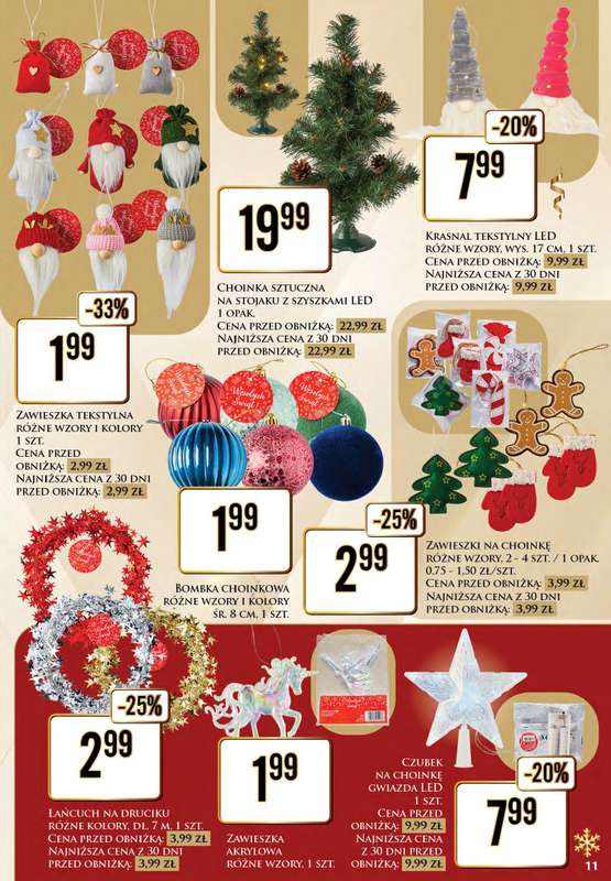 Dino - gazetka promocyjna Katalog Spełniamy marzenia od poniedziałku 24.11 do niedzieli 07.12 - strona 11