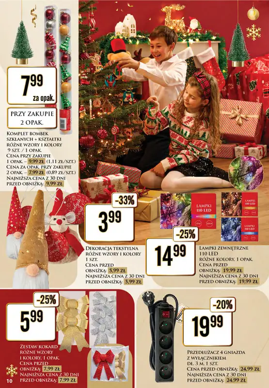 Dino - gazetka promocyjna Katalog Spełniamy marzenia od poniedziałku 24.11 do niedzieli 07.12 - strona 10