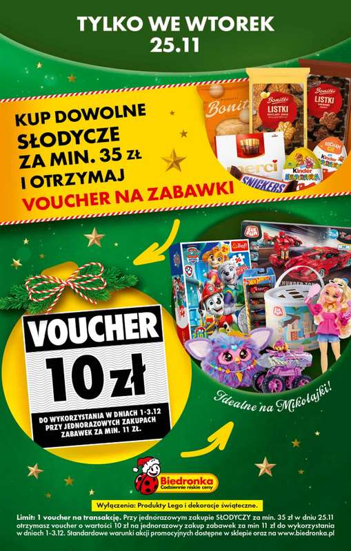 Biedronka - gazetka promocyjna Od poniedziałku, Z ladą tradycyjną od poniedziałku 24.11 do soboty 29.11 - strona 5