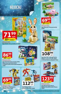 Auchan - gazetka promocyjna Gazetka Święta jak babcię kocham Hipermarket Auchan od czwartku 27.11 do środy 03.12 - strona 16