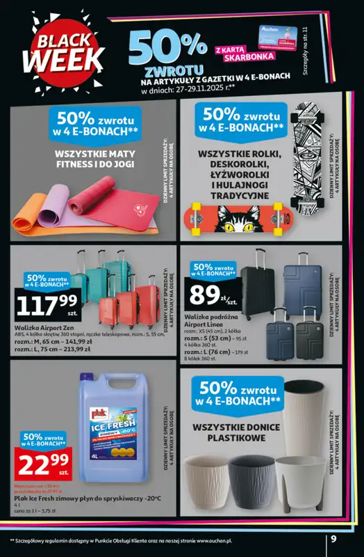 Auchan - gazetka promocyjna Gazetka Święta jak babcię kocham Hipermarket Auchan od czwartku 27.11 do środy 03.12 - strona 9