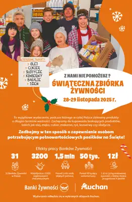 Auchan - gazetka promocyjna Gazetka Święta jak babcię kocham Hipermarket Auchan od czwartku 27.11 do środy 03.12 - strona 44