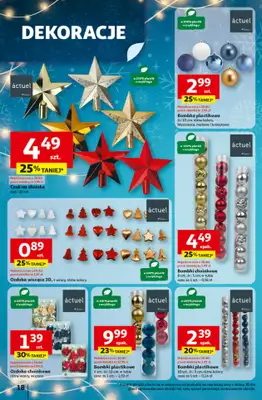 Auchan - gazetka promocyjna Gazetka Święta jak babcię kocham Hipermarket Auchan od czwartku 27.11 do środy 03.12 - strona 18