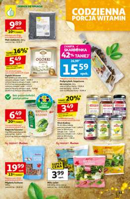 Auchan - gazetka promocyjna Gazetka Święta jak babcię kocham Hipermarket Auchan  do środy 03.12 - strona 31