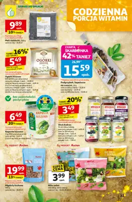 Auchan - gazetka promocyjna Gazetka Święta jak babcię kocham Hipermarket Auchan od czwartku 27.11 do środy 03.12 - strona 31