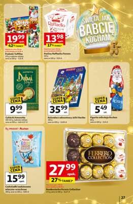 Auchan - gazetka promocyjna Gazetka Święta jak babcię kocham Hipermarket Auchan od czwartku 27.11 do środy 03.12 - strona 27