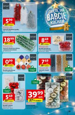 Auchan - gazetka promocyjna Gazetka Święta jak babcię kocham Hipermarket Auchan od czwartku 27.11 do środy 03.12 - strona 19