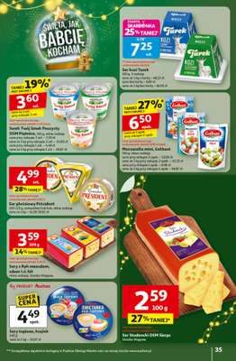 Auchan - gazetka promocyjna Gazetka Święta jak babcię kocham Hipermarket Auchan od czwartku 27.11 do środy 03.12 - strona 35