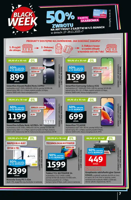 Auchan - gazetka promocyjna Gazetka Święta jak babcię kocham Hipermarket Auchan od czwartku 27.11 do środy 03.12 - strona 7
