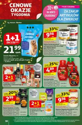 Auchan - gazetka promocyjna Gazetka Święta jak babcię kocham Hipermarket Auchan od czwartku 27.11 do środy 03.12 - strona 38