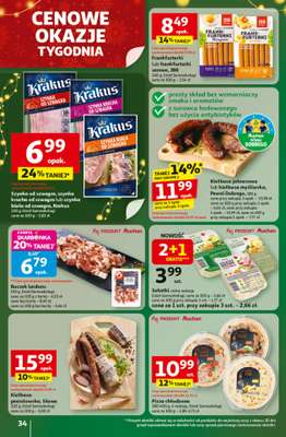 Auchan - gazetka promocyjna Gazetka Święta jak babcię kocham Hipermarket Auchan od czwartku 27.11 do środy 03.12 - strona 34