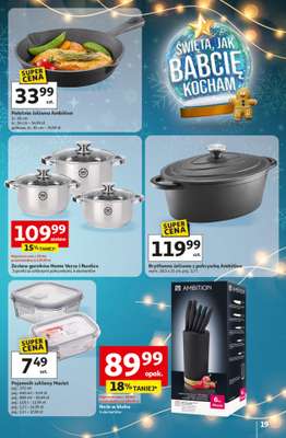 Auchan - gazetka promocyjna Gazetka katalog prezenty Świera jak babcię kocham Hipermarket Auchan od czwartku 27.11 do wtorku 23.12 - strona 19