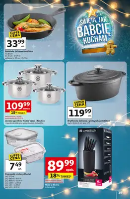 Auchan - gazetka promocyjna Gazetka katalog prezenty Świera jak babcię kocham Hipermarket Auchan od czwartku 27.11 do wtorku 23.12 - strona 19