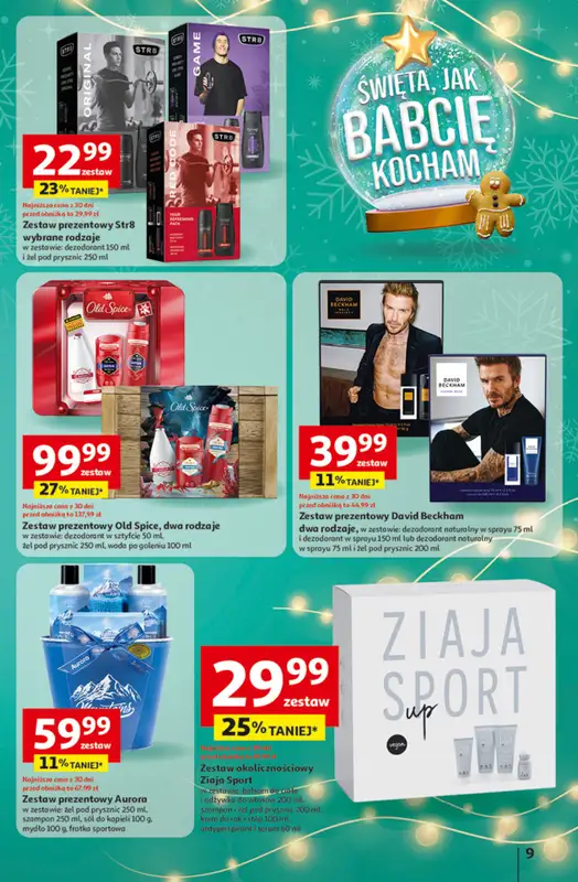 Auchan - gazetka promocyjna Gazetka katalog prezenty Świera jak babcię kocham Hipermarket Auchan od czwartku 27.11 do wtorku 23.12 - strona 9