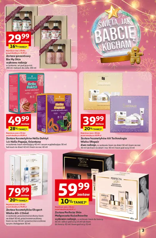 Auchan - gazetka promocyjna Gazetka katalog prezenty Świera jak babcię kocham Hipermarket Auchan   - strona 3