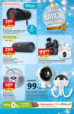 Auchan - gazetka promocyjna Gazetka katalog prezenty Świera jak babcię kocham Hipermarket Auchan od czwartku 27.11 do wtorku 23.12 - strona 11