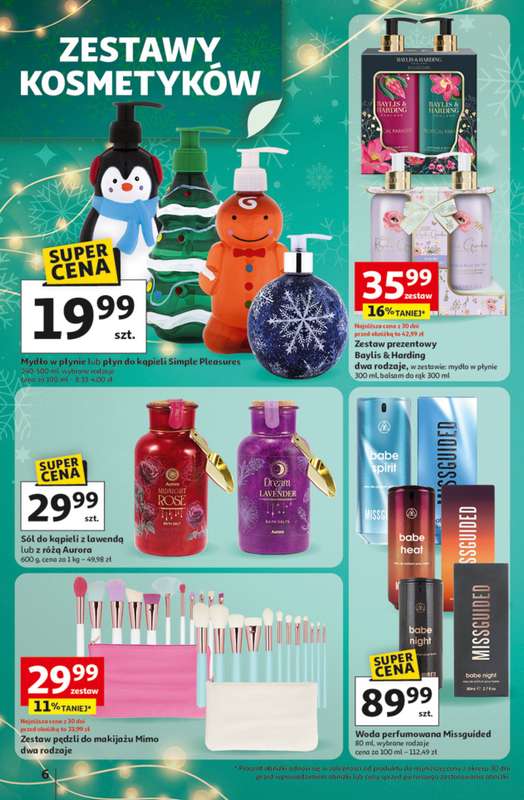 Auchan - gazetka promocyjna Gazetka katalog prezenty Świera jak babcię kocham Hipermarket Auchan od czwartku 27.11 do wtorku 23.12 - strona 6