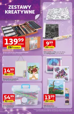 Auchan - gazetka promocyjna Gazetka katalog prezenty Świera jak babcię kocham Hipermarket Auchan od czwartku 27.11 do wtorku 23.12 - strona 28