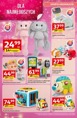 Auchan - gazetka promocyjna Gazetka katalog prezenty Świera jak babcię kocham Hipermarket Auchan od czwartku 27.11 do wtorku 23.12 - strona 20