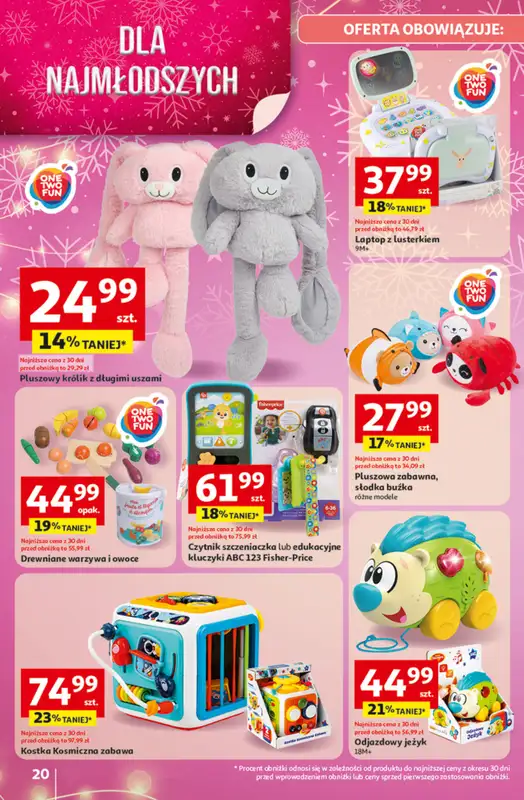 Auchan - gazetka promocyjna Gazetka katalog prezenty Świera jak babcię kocham Hipermarket Auchan od czwartku 27.11 do wtorku 23.12 - strona 20