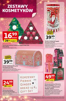Auchan - gazetka promocyjna Gazetka katalog prezenty Świera jak babcię kocham Hipermarket Auchan od czwartku 27.11 do wtorku 23.12 - strona 2