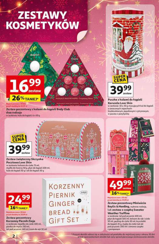 Auchan - gazetka promocyjna Gazetka katalog prezenty Świera jak babcię kocham Hipermarket Auchan od czwartku 27.11 do wtorku 23.12 - strona 2