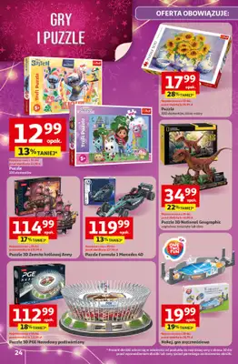 Auchan - gazetka promocyjna Gazetka katalog prezenty Świera jak babcię kocham Hipermarket Auchan od czwartku 27.11 do wtorku 23.12 - strona 24